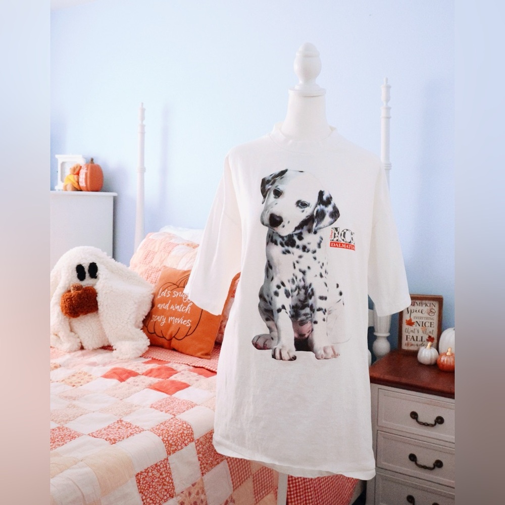 Vintage Disney 101 Dalmatians puppy tee shirt